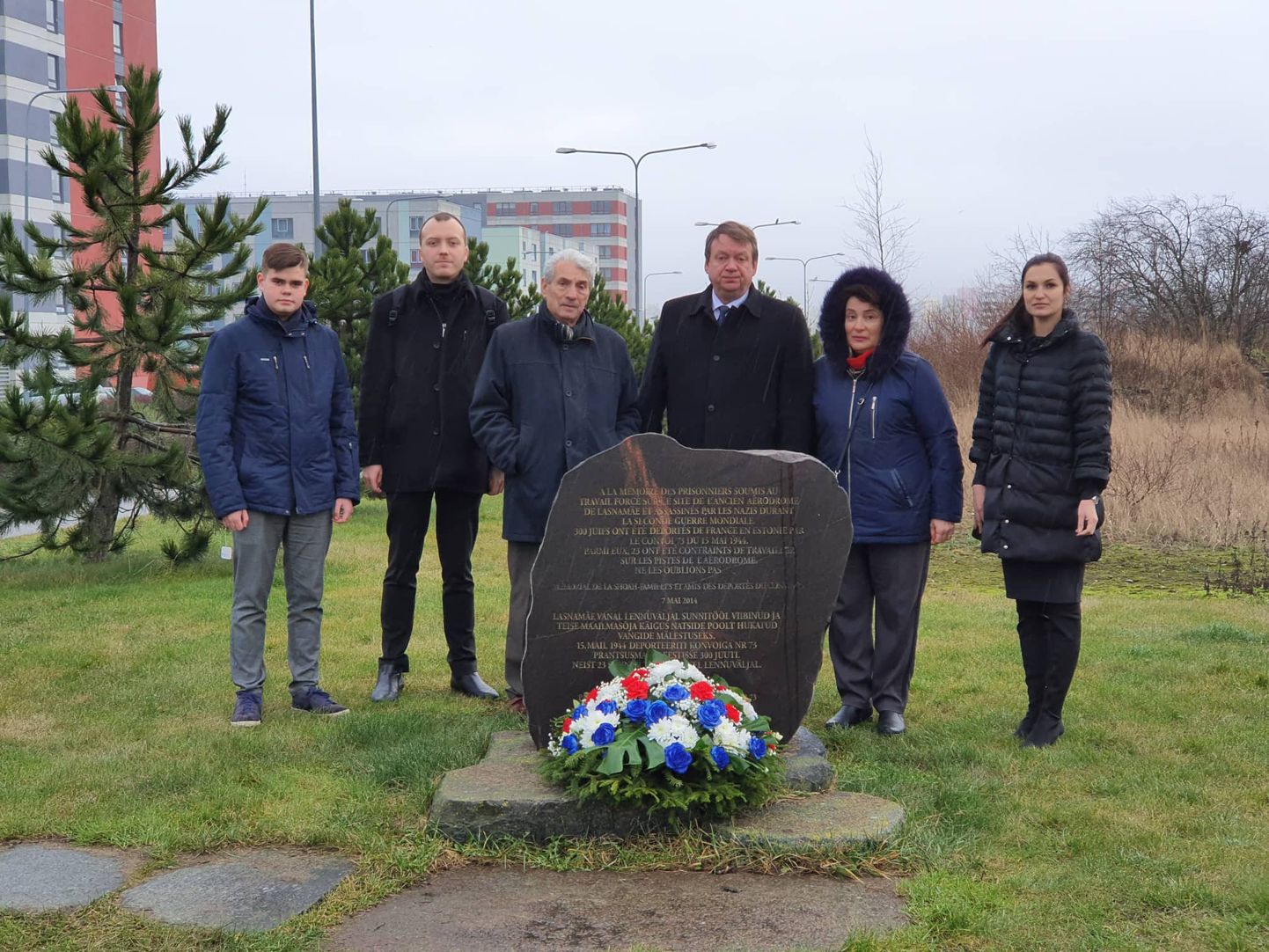 День памяти жертв Холокоста 27 января в Ласнамяэ.