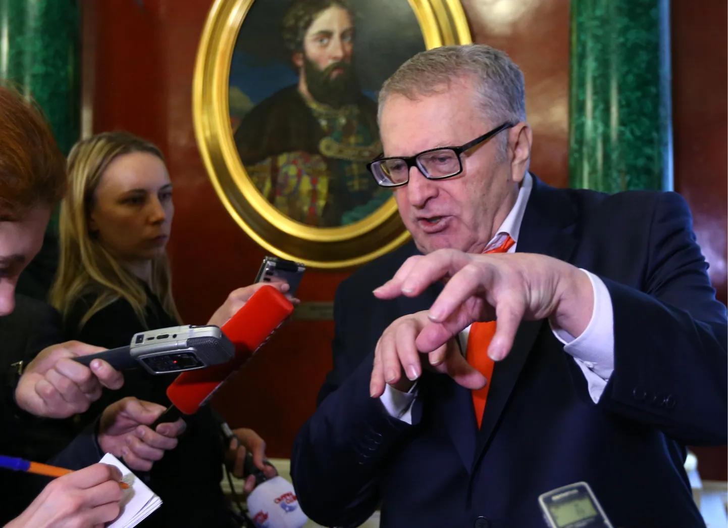 Venemaa Liberraaldemokraatliku Partei esimees Vladimir Žirinovski.