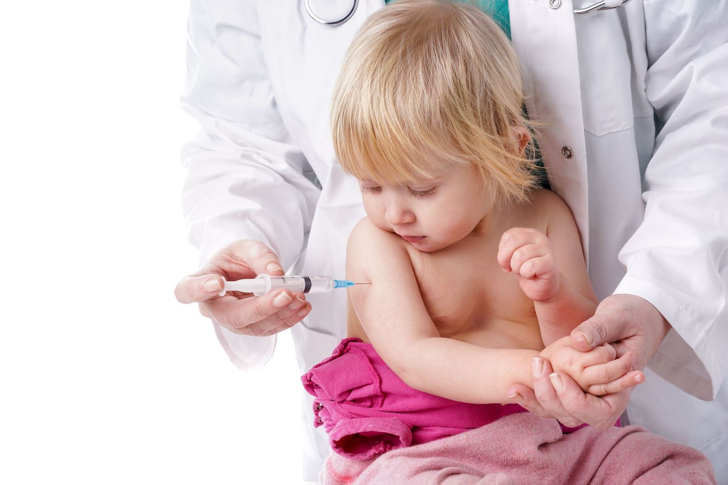 Väikelaste vaktsineerimine.