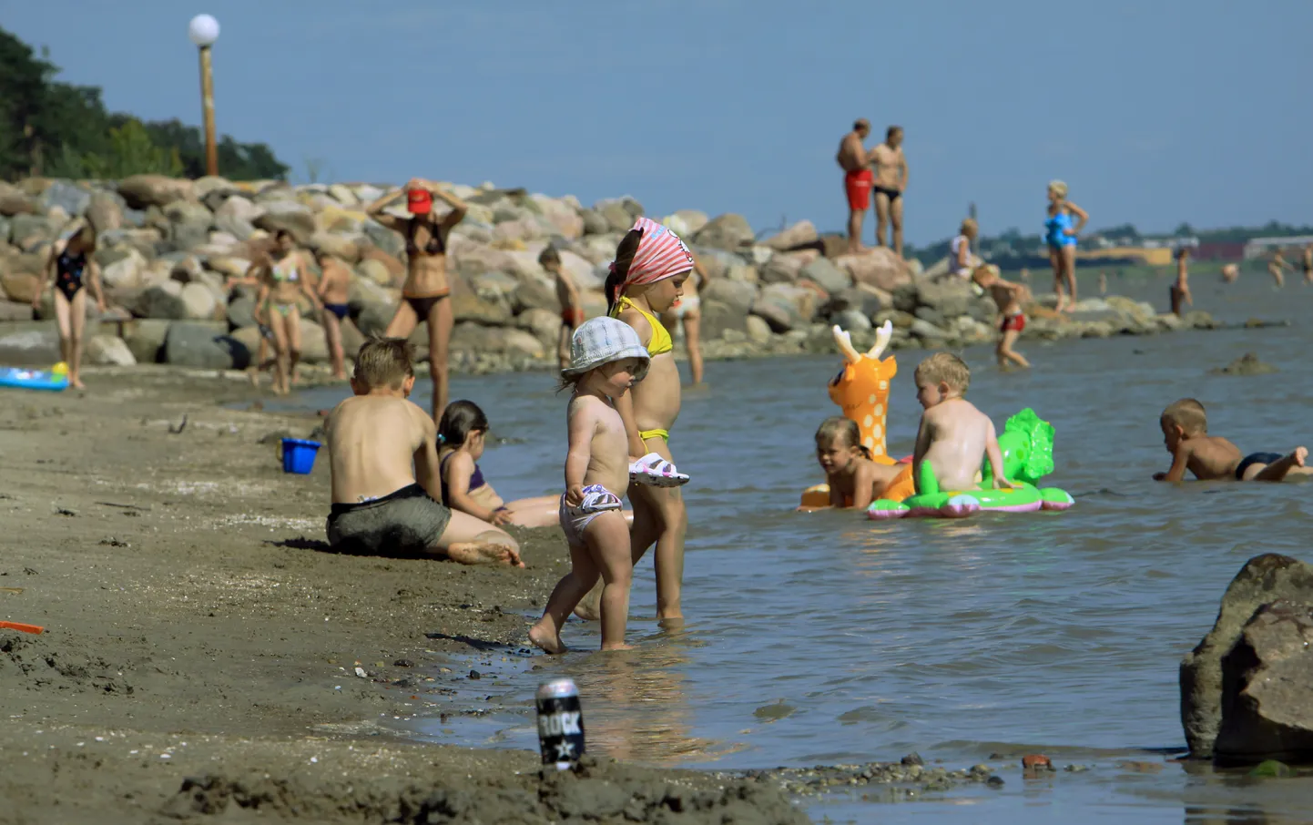 Valgerannas oli ohtralt lapsi.