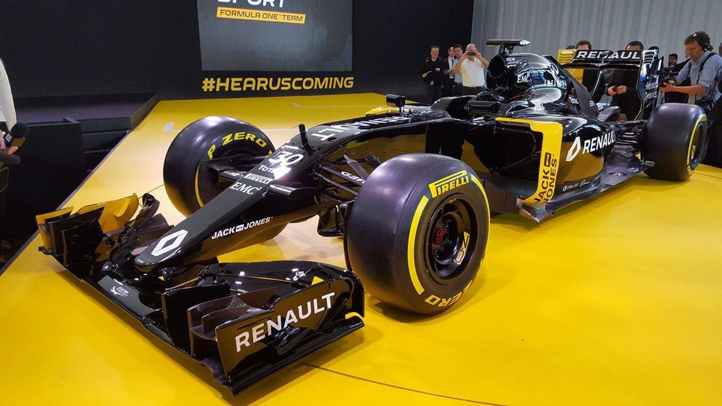 Renault uue hooaja vormel.