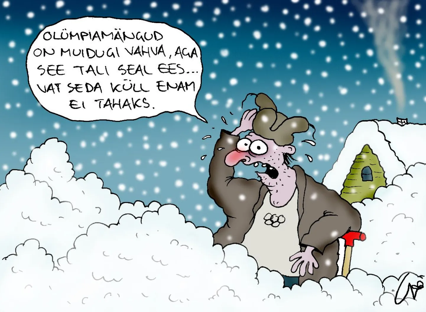 Algab taliolümpia.