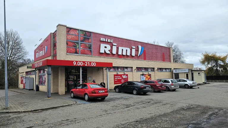 Магазин Rimi в центре Выру.