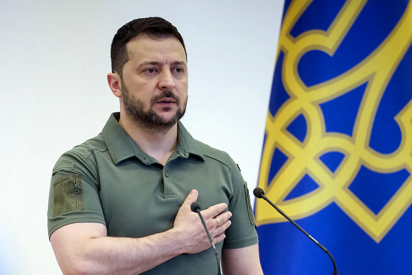 Ukraina president Volodõmõr Zelenskõi.