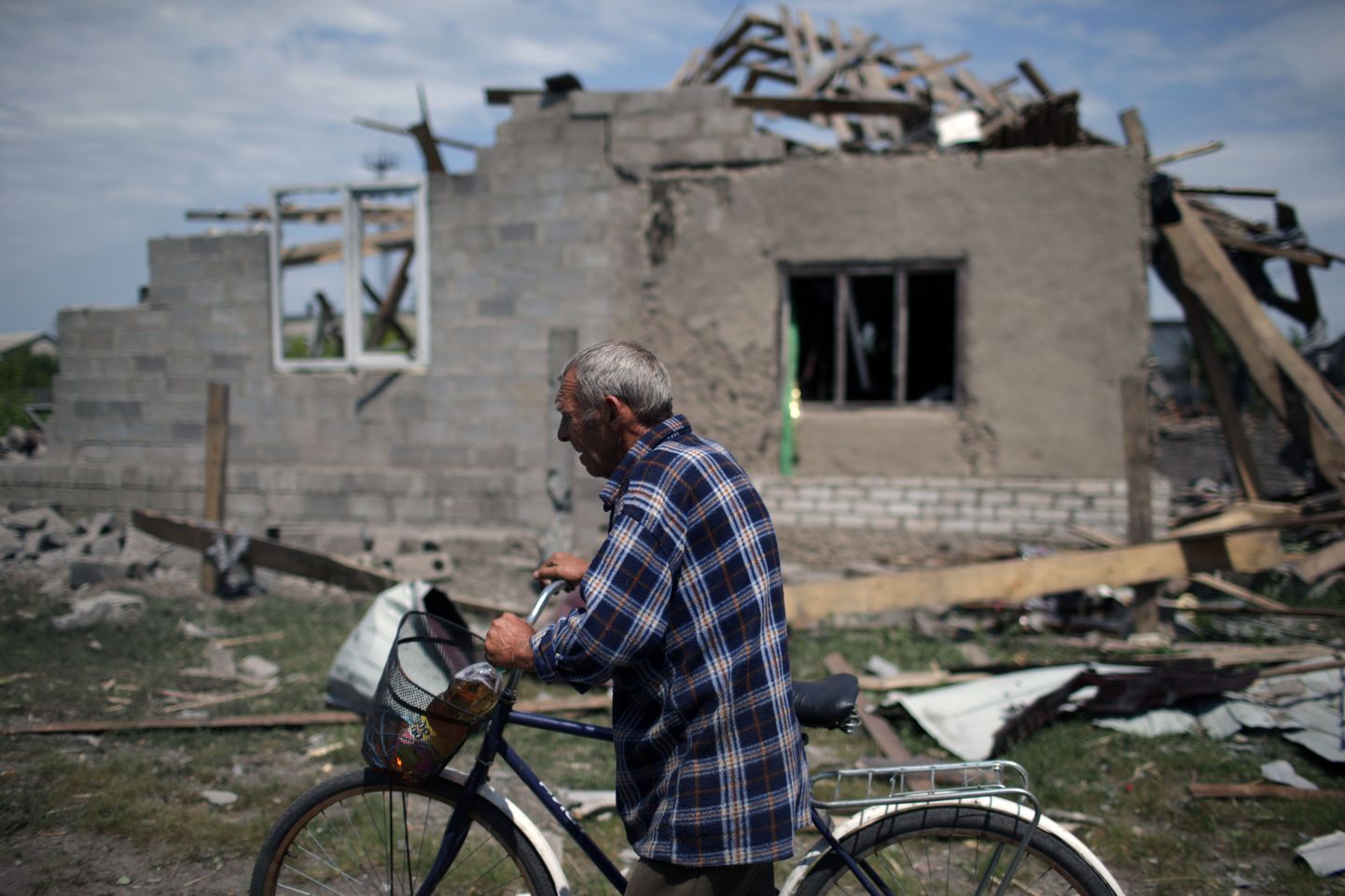Ida-Ukraina on sõjategevuses palju kannatanud.