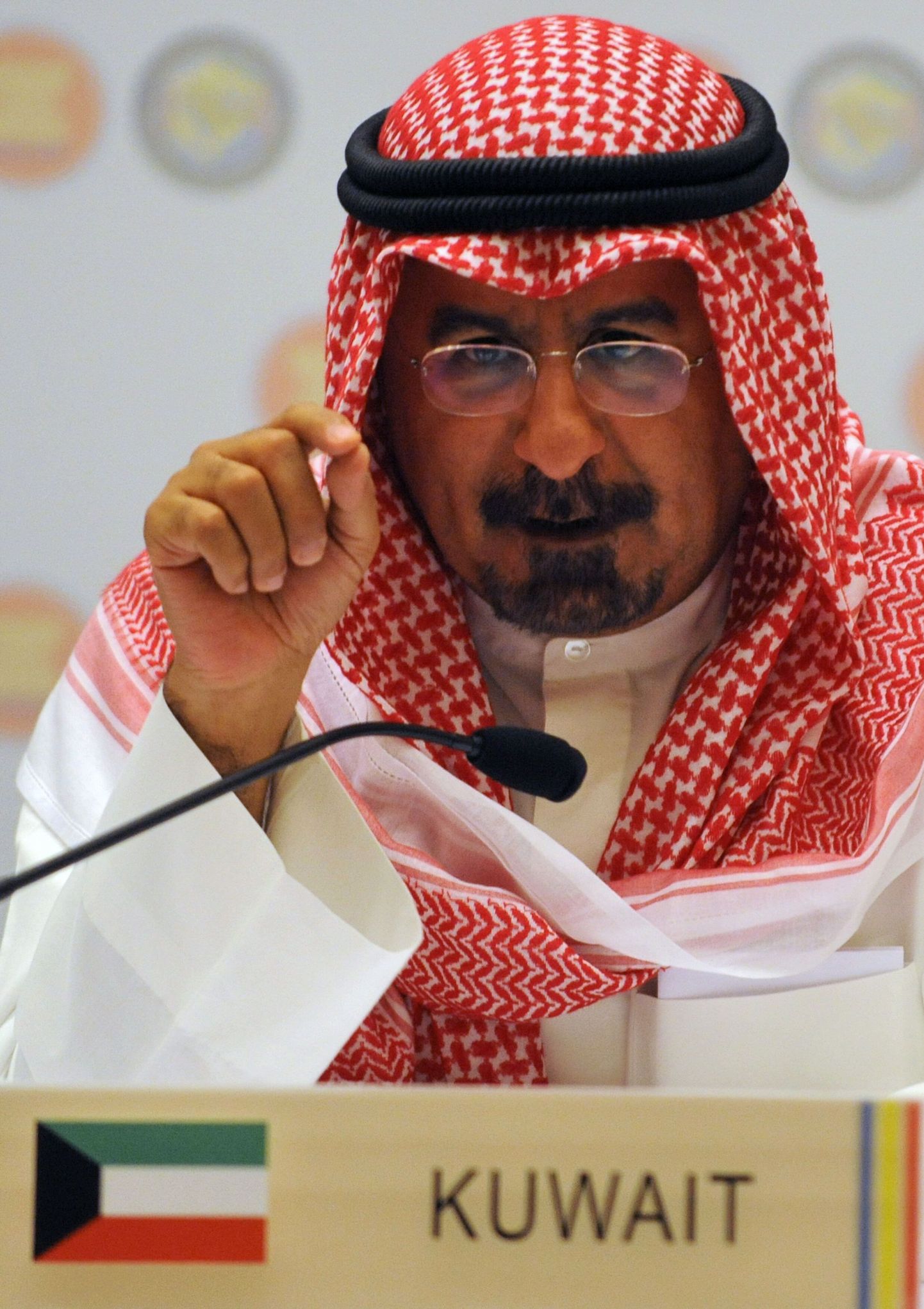 Praegune Kuveidi välisminister šeik Mohammed Sabah al-Salem al-Sabah