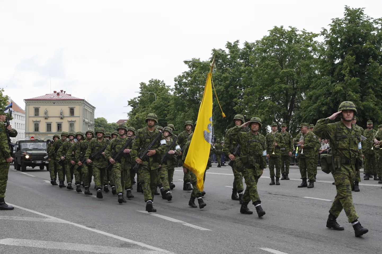 Võidupüha paraad Tartus 2011. aasta.