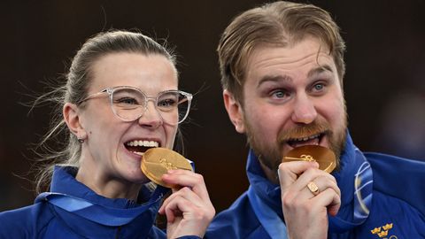 Māsa un brālis Vrano kopā izcīna olimpisko zelta medaļu