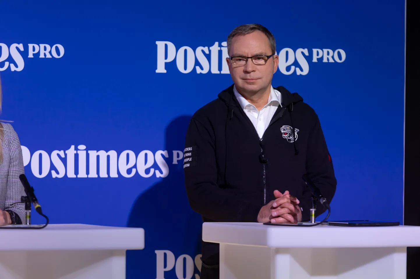 Allan Martinson Postimees Pro majanduskonverentsil.
