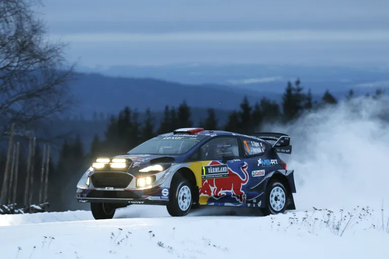 Sebastien Ogier Rootsi rallil.