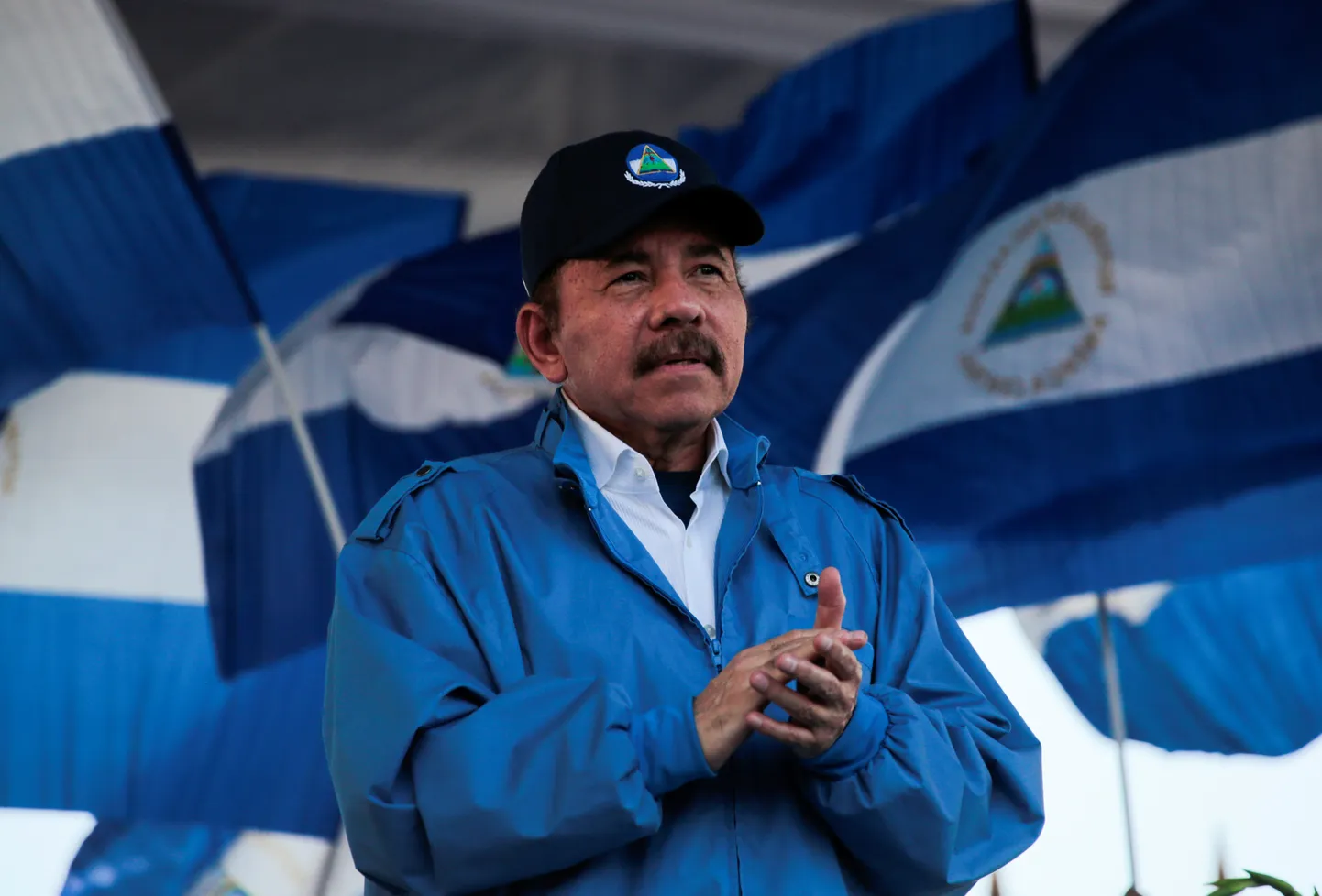 Nicaragua president Daniel Ortega.