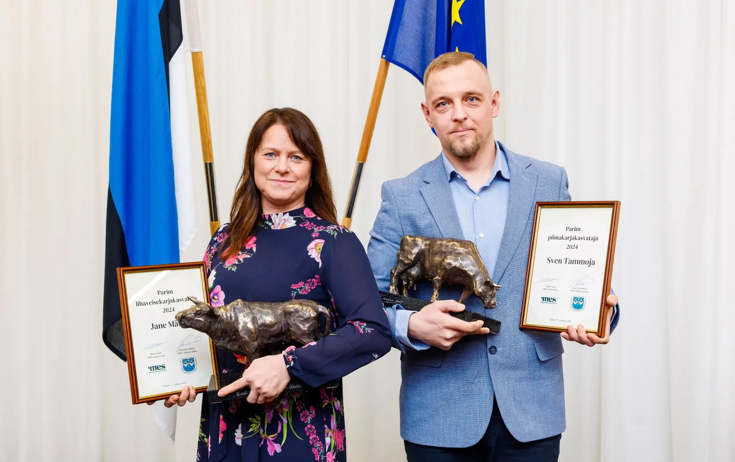Jane Mättik ja Sven Tammoja.