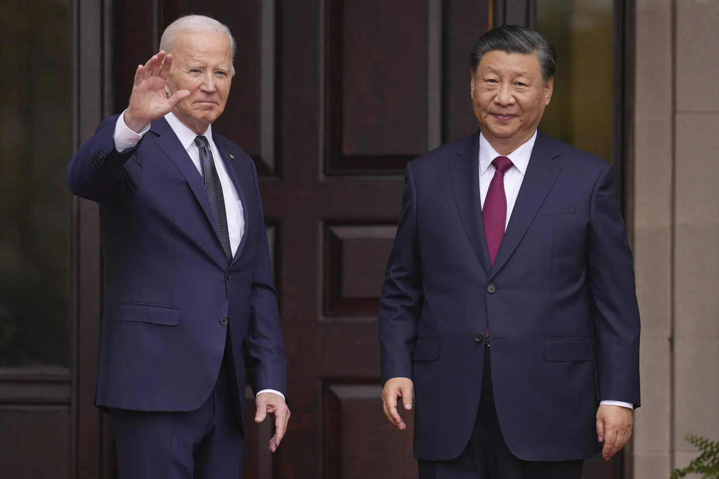 USA presidenti Joe Bideni ja Hiina riigipea Xi Jinpingi kohtumine San Francisco lähistel.