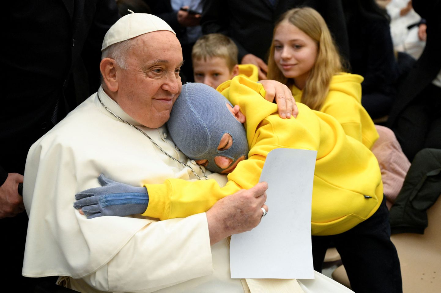 8-aastane Ukraina poiss Roman embas paavsti.