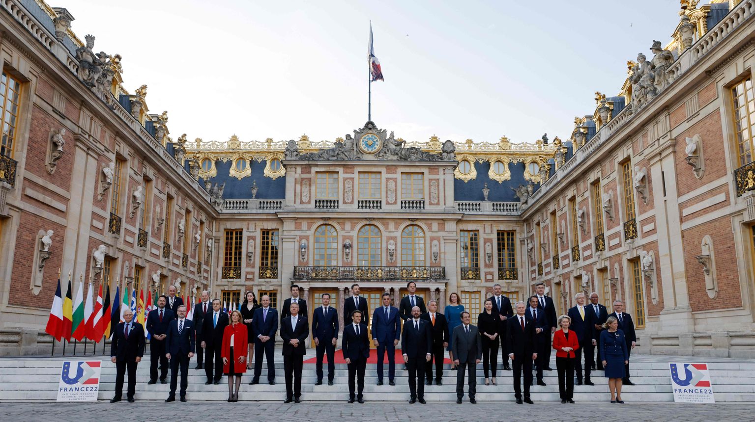 Euroopa Liidu liidrite kohtumine Prantsusmaal Versailles' lossis 10.-11. märtsil 2022.