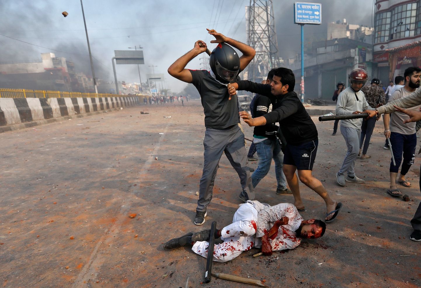 Verised rahutused India pealinnas.