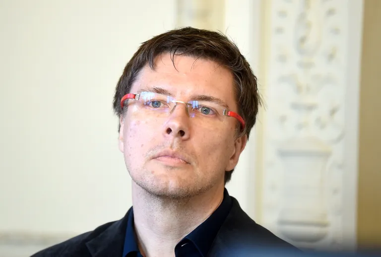 Konkursa žūrijas pārstāvis Ģirts Līcis.