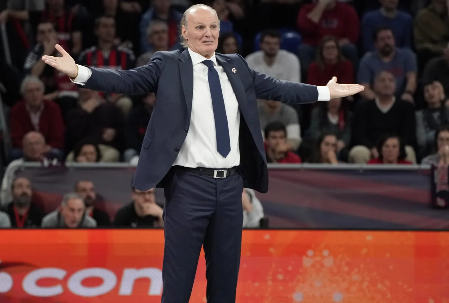 Baskonia peatreener Duško Ivanović.