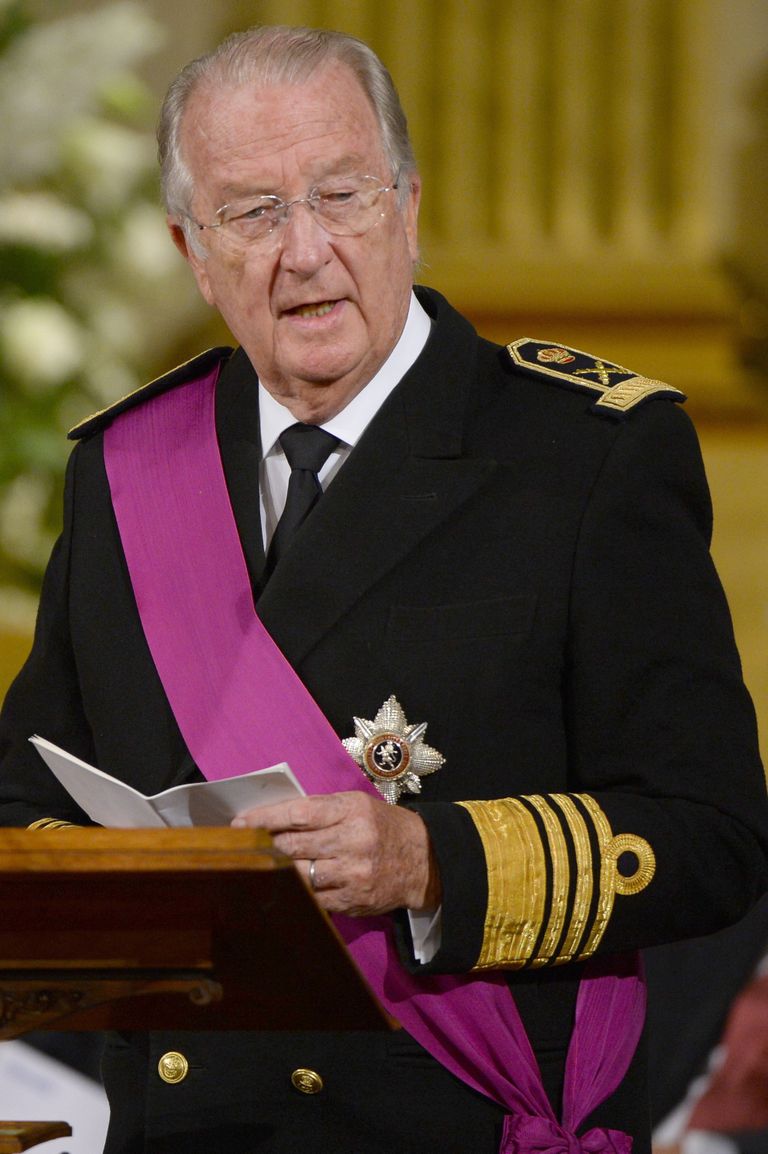 Belgia kuningas Albert II 2013 enne troonist loobumist