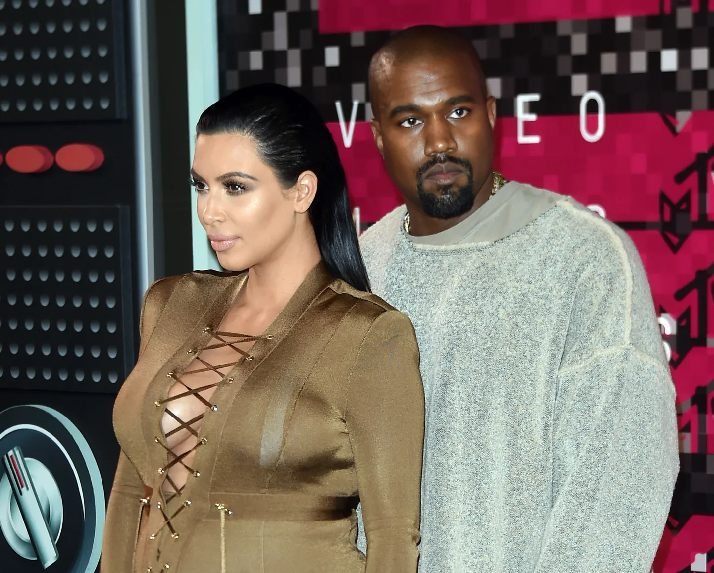 Kim Kardashian ja Kayne West.