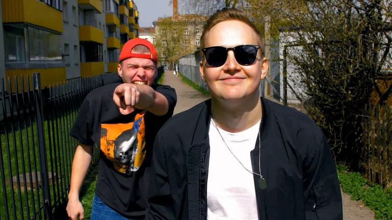 Kuvatõmmis Raiase muusikavideost «Estonia».