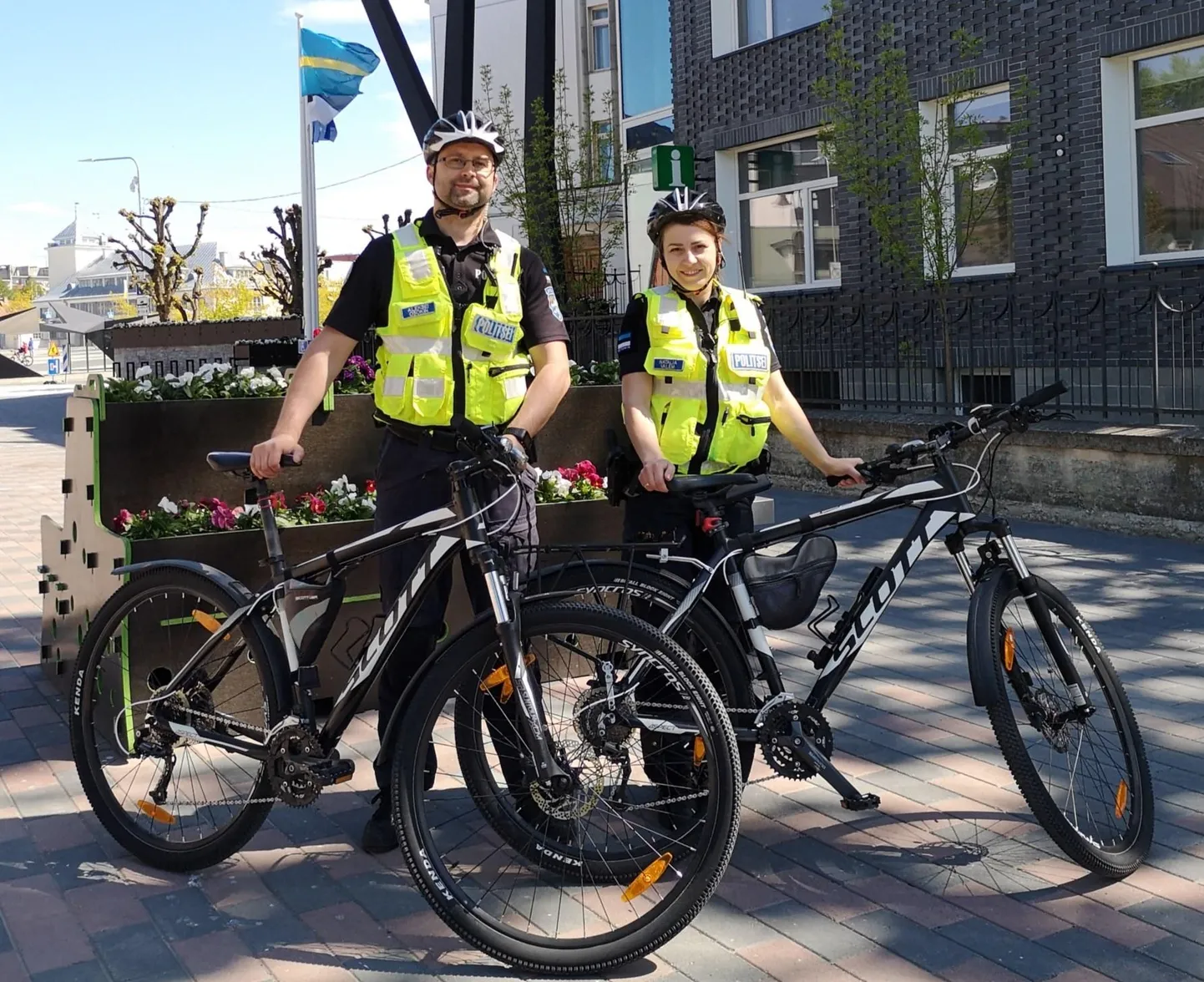 Rakvere jalgrattapatrull.