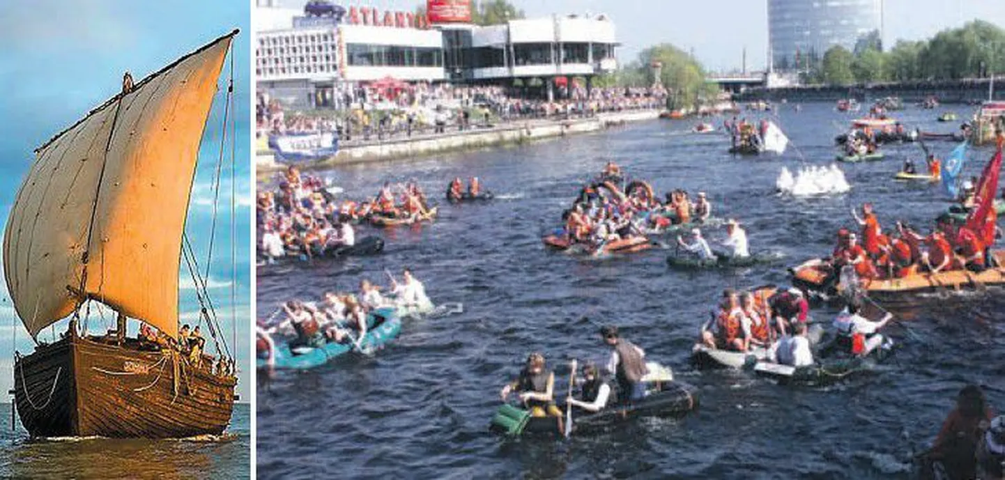 Peipsil saab sõita lodjaga, Emajõel aga paadirallile kaasa elada.