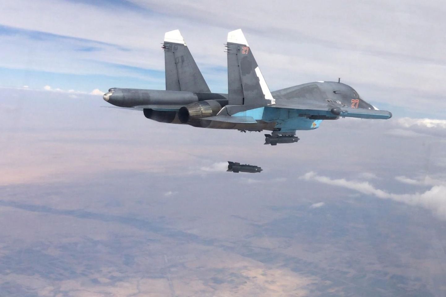 Российский военный самолет. Иллюстративное фото.