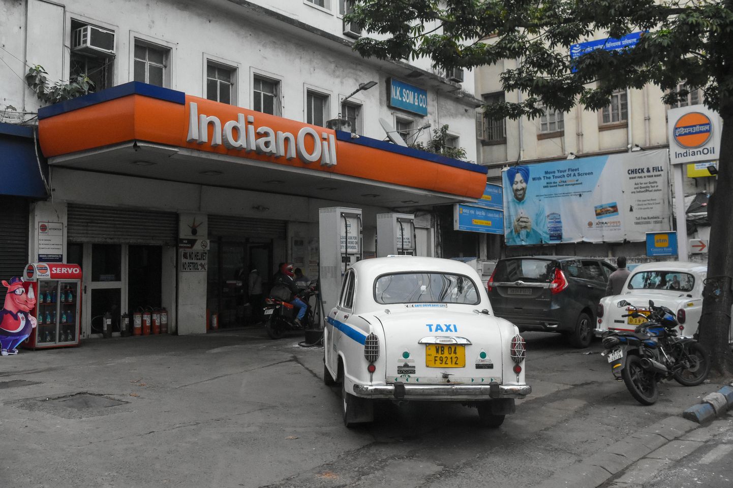 Indian Oili tankla Kolkatas 24. jaanuaril 2022.