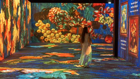 IELŪKOJIES! ⟩ Iekāp Vinsenta van Goga gleznās! Rīgā atklāta unikāla multimediāla izstāde