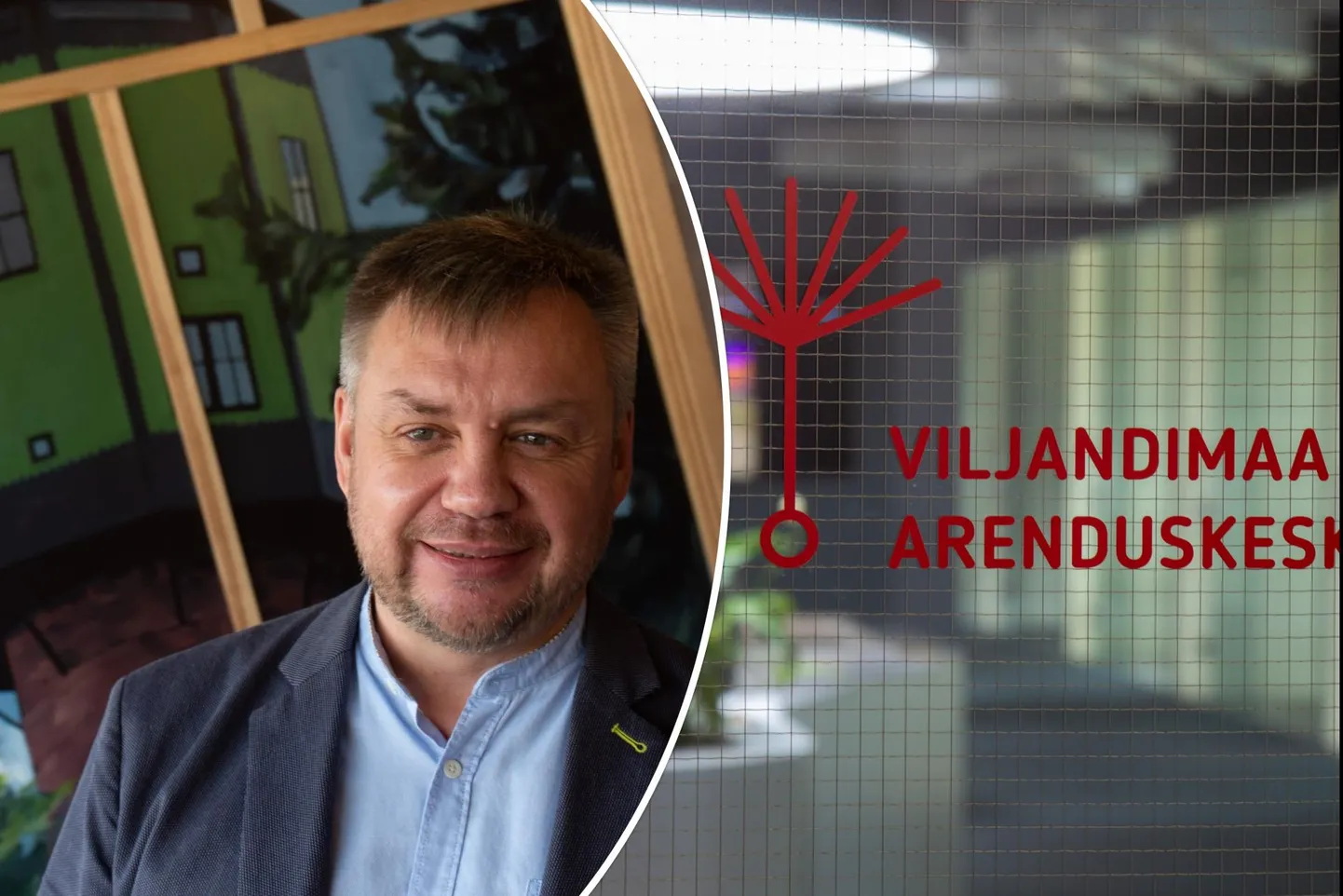 Elmo Puideti viimane tööpäev Viljandimaa arenduskeskuse juhina oli 31. juuli. Omavalitsused peavad nüüd alustuseks mõtlema, kas nad soovivad üldse arenduskeskuse jätkamist. Kollaaž.