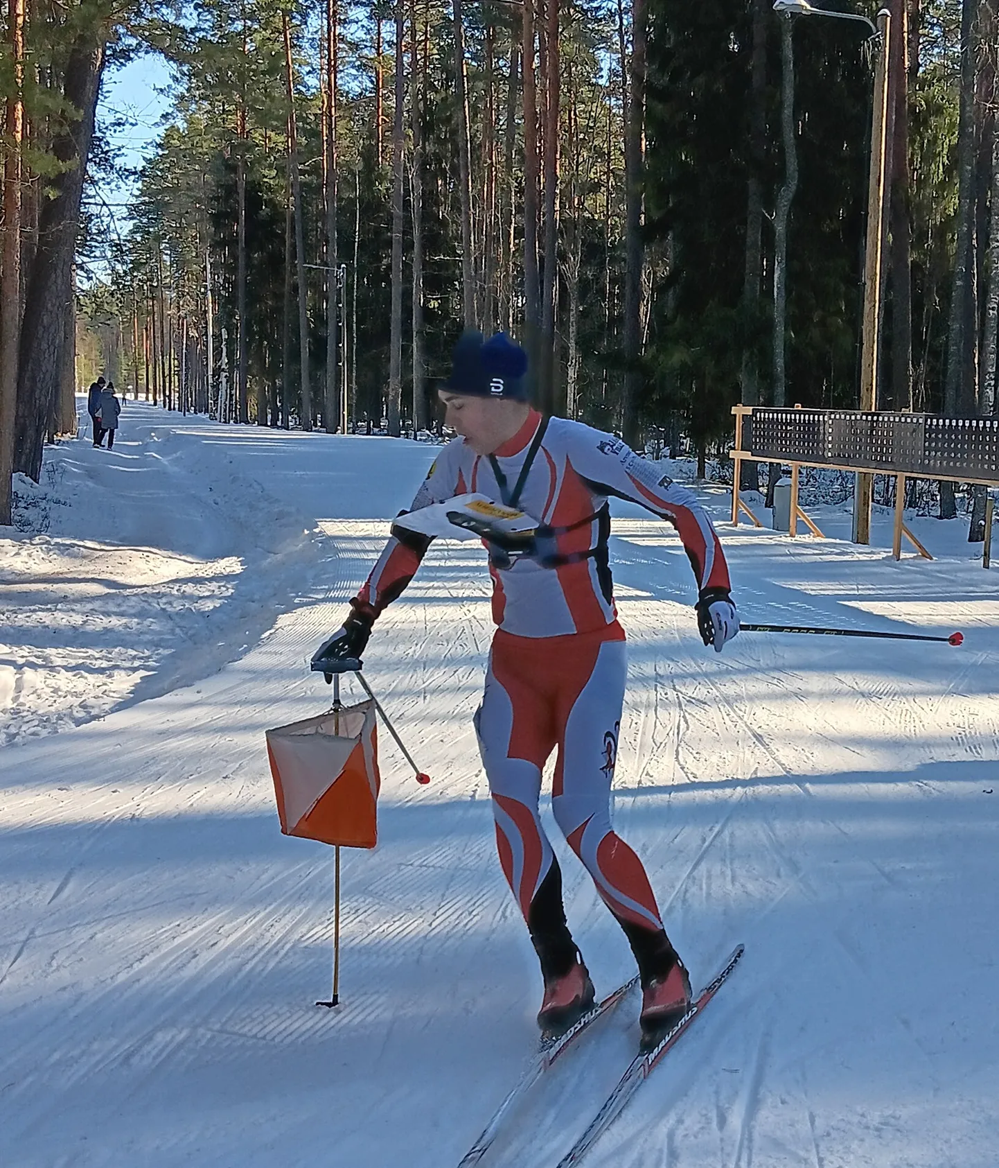 Maanus Udam võitis suusaorienteerumise Eesti meistrivõistlustel kolm kuldmedalit.