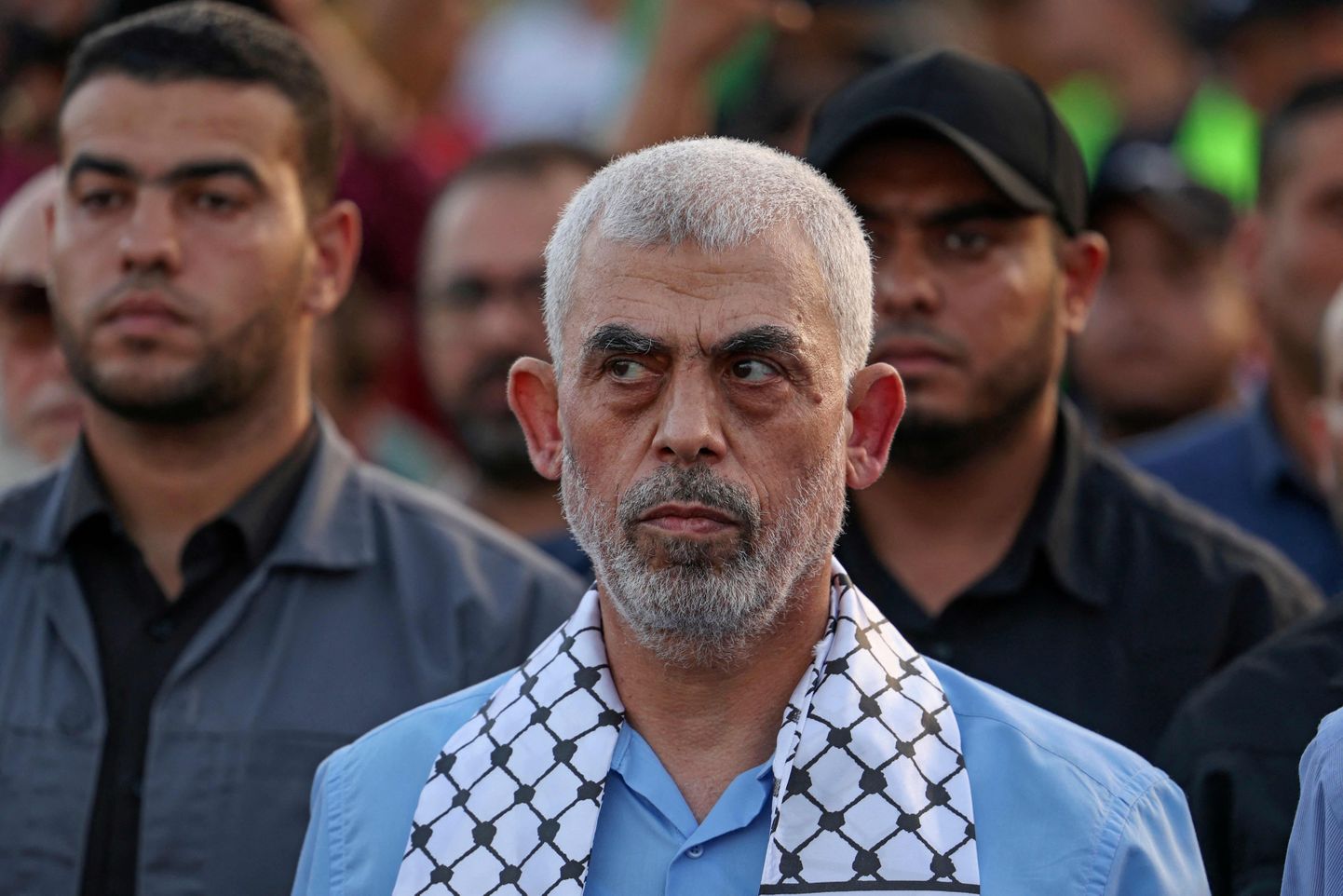 Palestīniešu teroristiskā grupējuma "Hamās" Gazas joslas līderis Jahja Sinvars