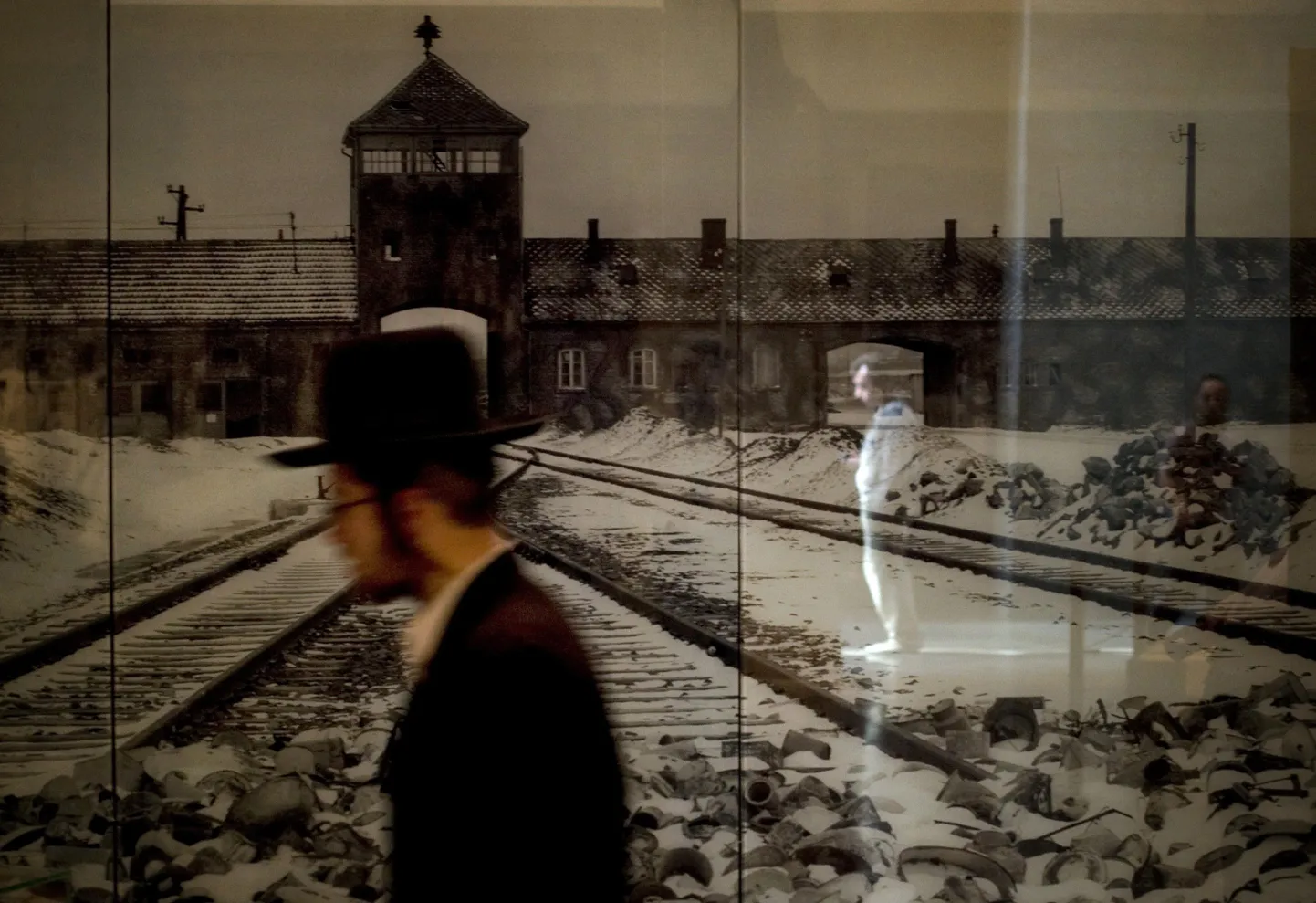 Foto Poolas asuvast Auschwitzi koonduslaagrist