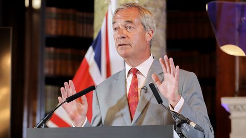 Farage'i naasmine Briti parlamenti tõi annetuse uurimise taas päevakorda