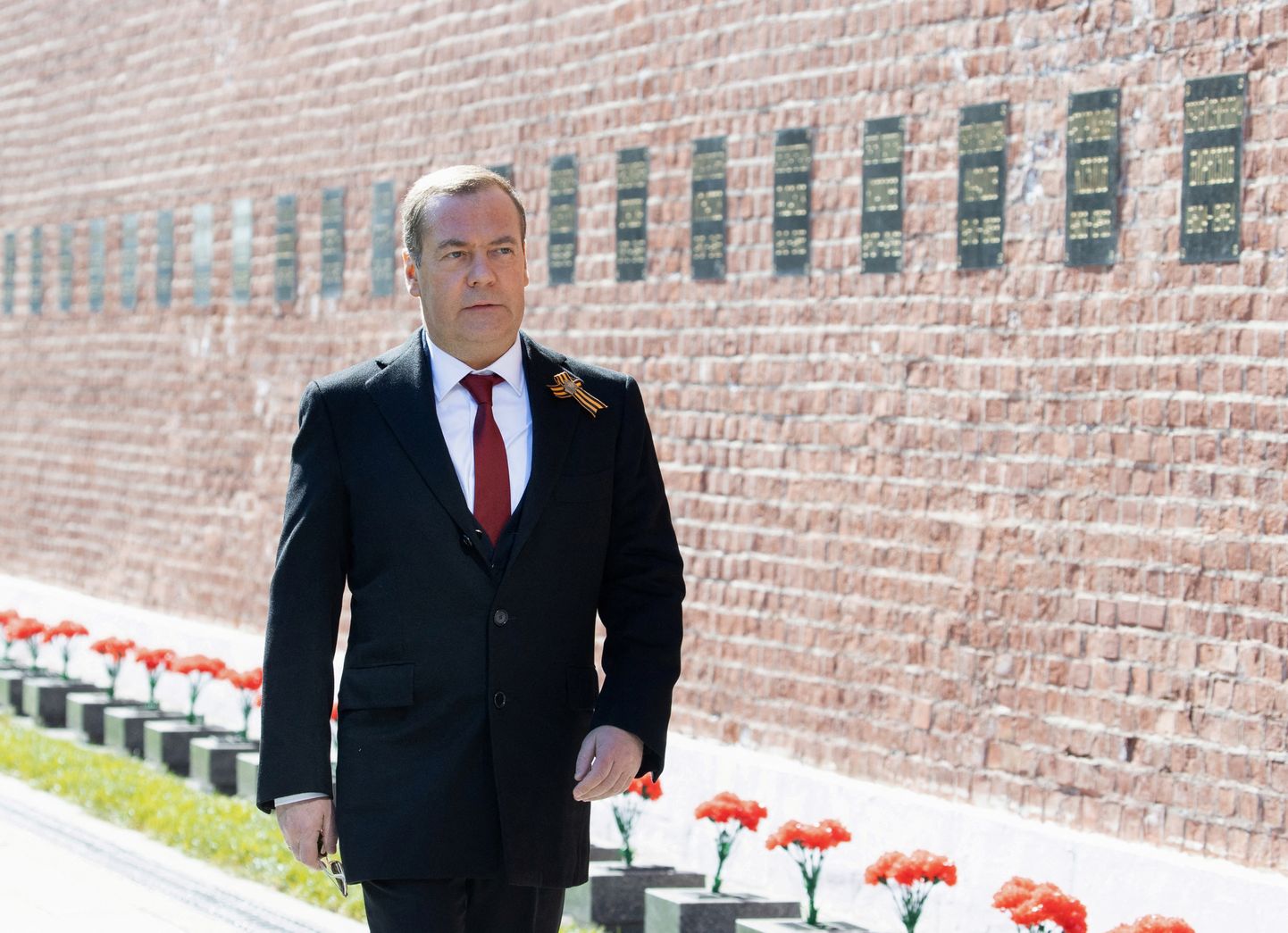 Venemaa julgeolekunõukogu aseesimees Dmitri Medvedev 9. mail Moskvas