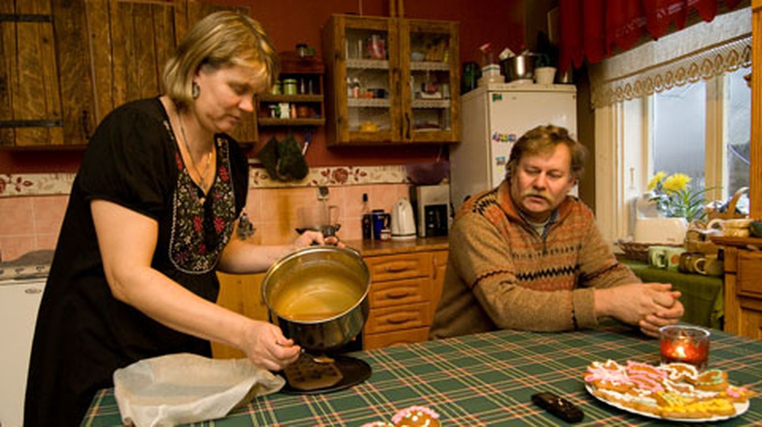 Tagavälja talu pererahvas − Vilve ja Kalev Niine − on külalislahke aasta ringi, mitte ainult avatud talude päeval.