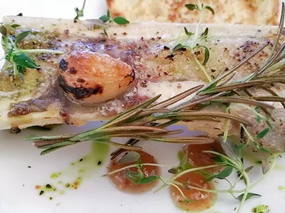 Мозговая кость в Jahu resto.