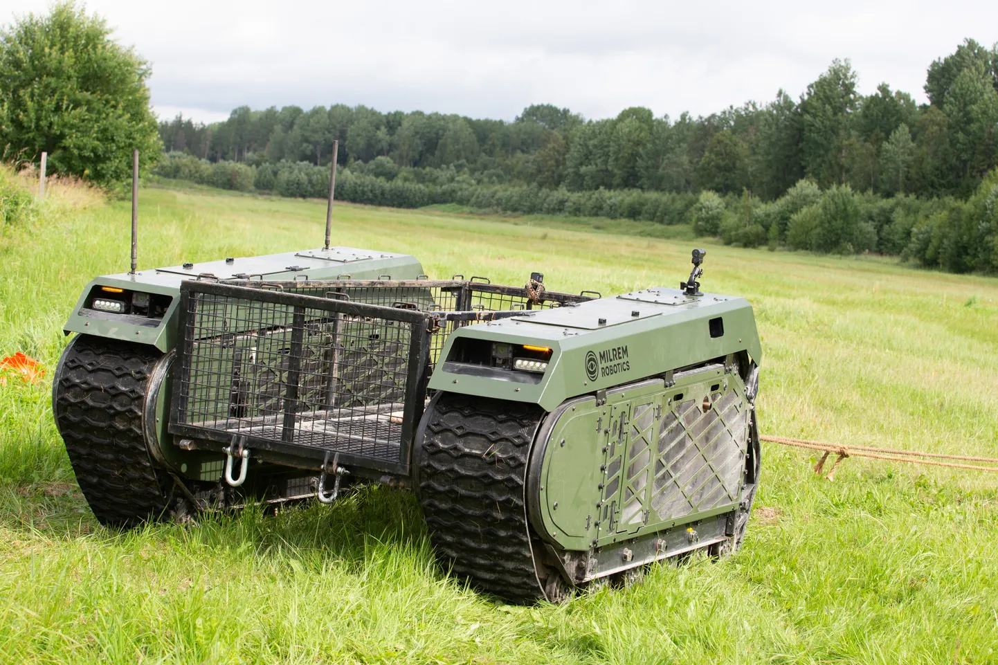 Milrem Robotics’i mehitamata sõidukil THeMIS