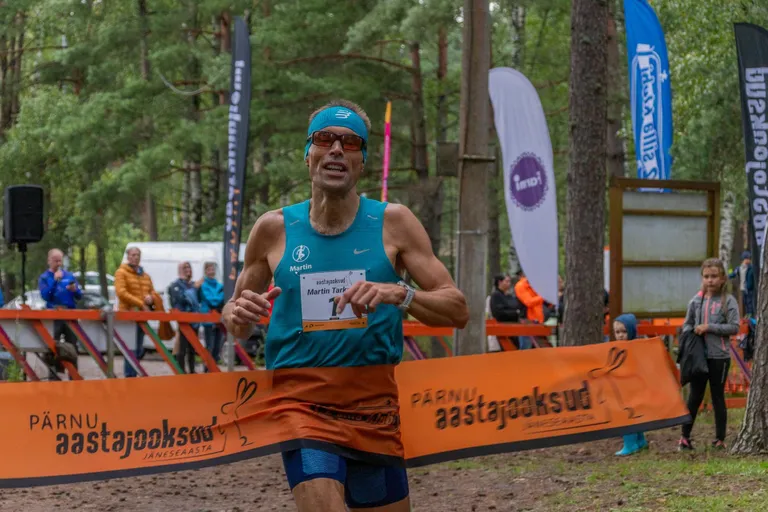 Võidumees Martin Tarkpea valmistub Tallinna maratoniks. 