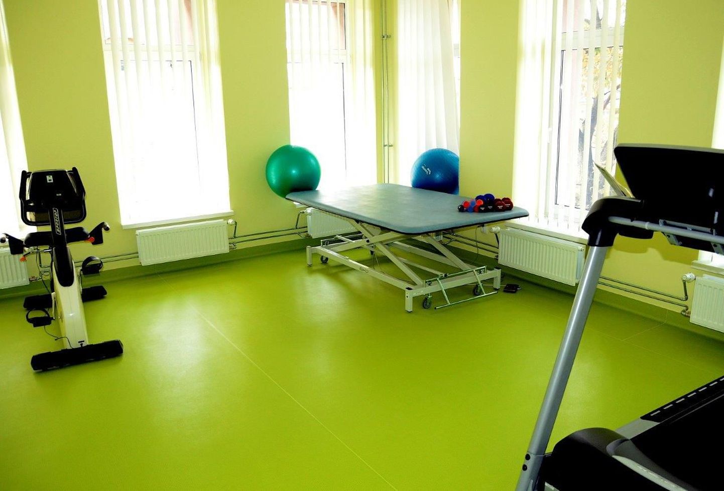 В кохтла-ярвеском центре по уходу и восстановительному лечению созданы современные условия для пациентов.