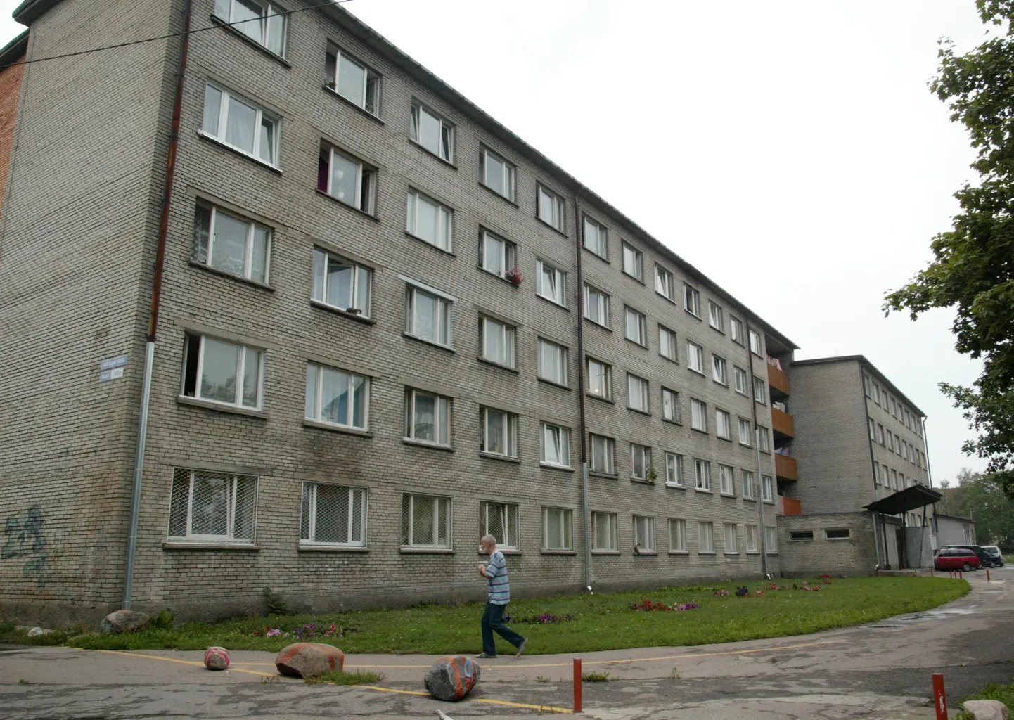 Kortermaja Tallinnas, Kopli tänaval. Pilt on illustratiivne.
