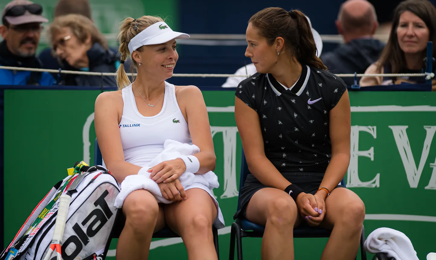 Anett Kontaveit ja Daria Kasatkina.
