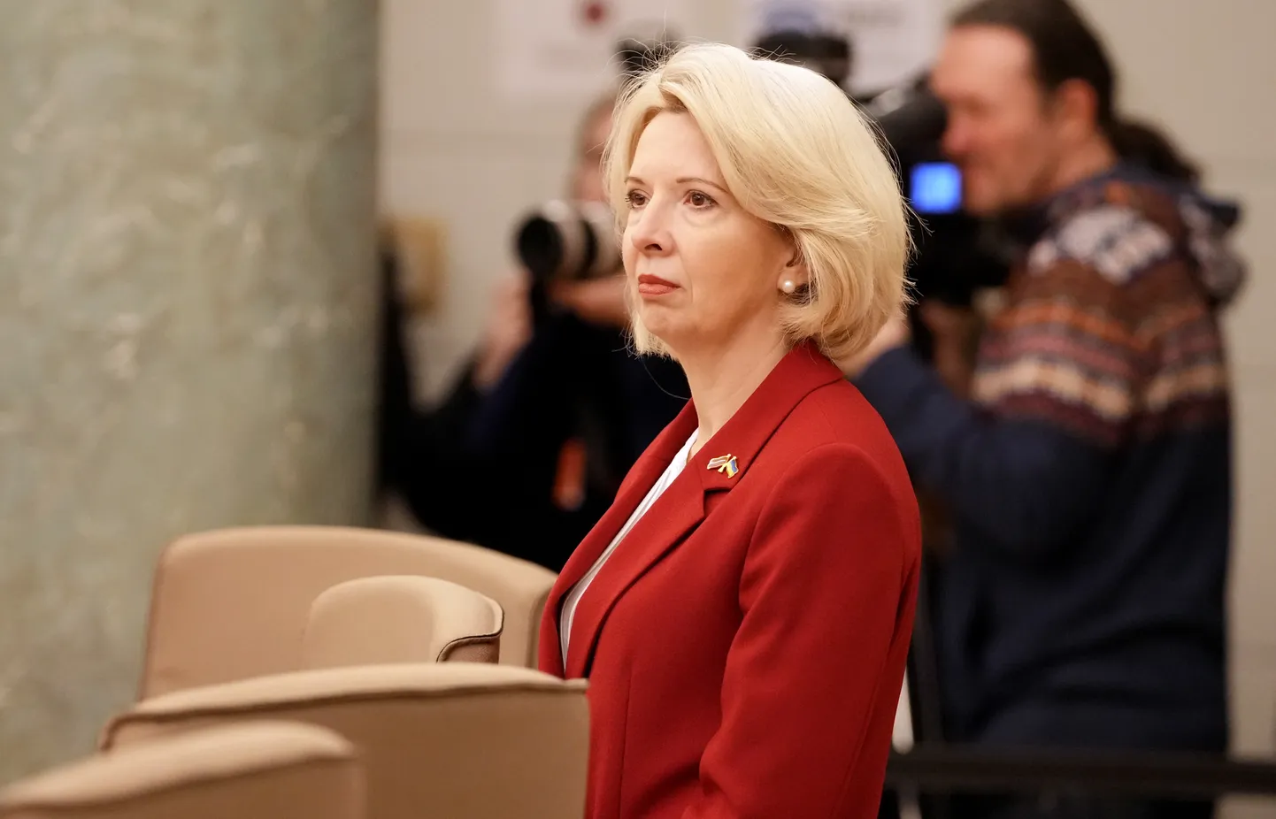 Aizsardzības ministre Ināra Mūrniece