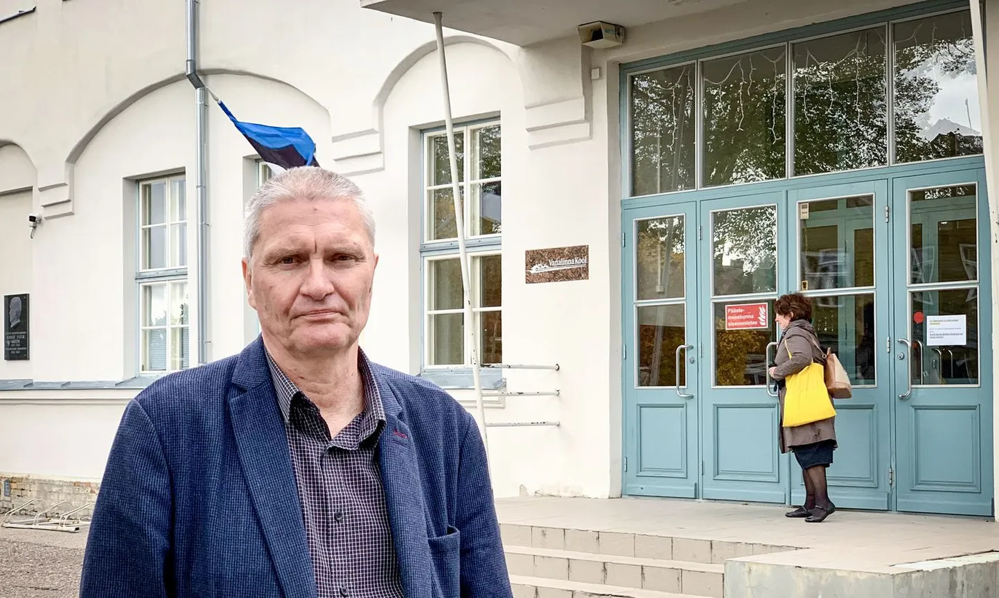 Kuressaare Vanalinna kooli direktor Tõnu Erin.