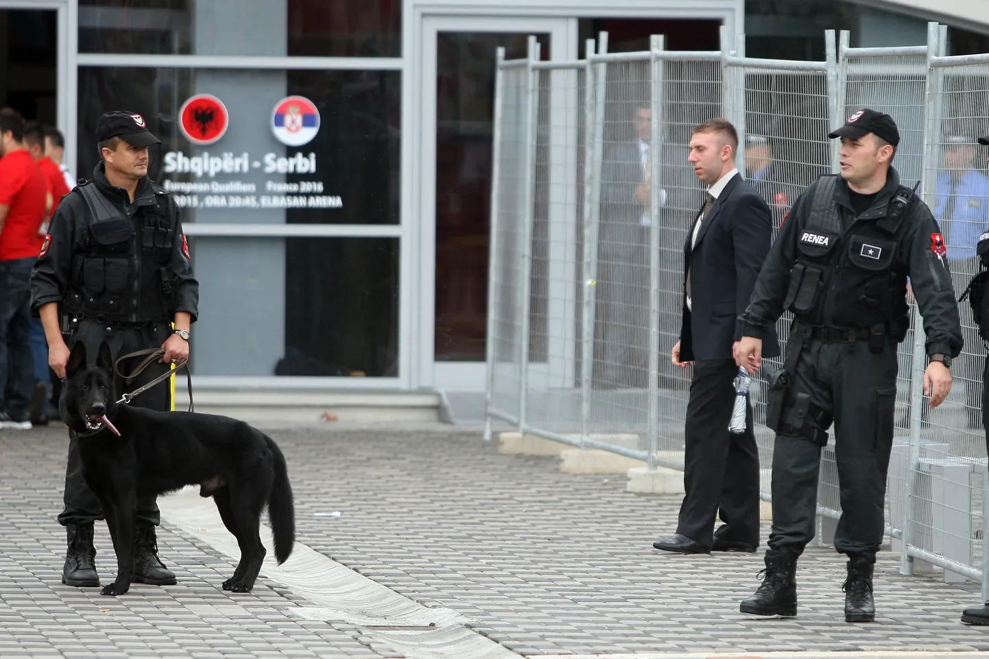 Albaania politseinikud.