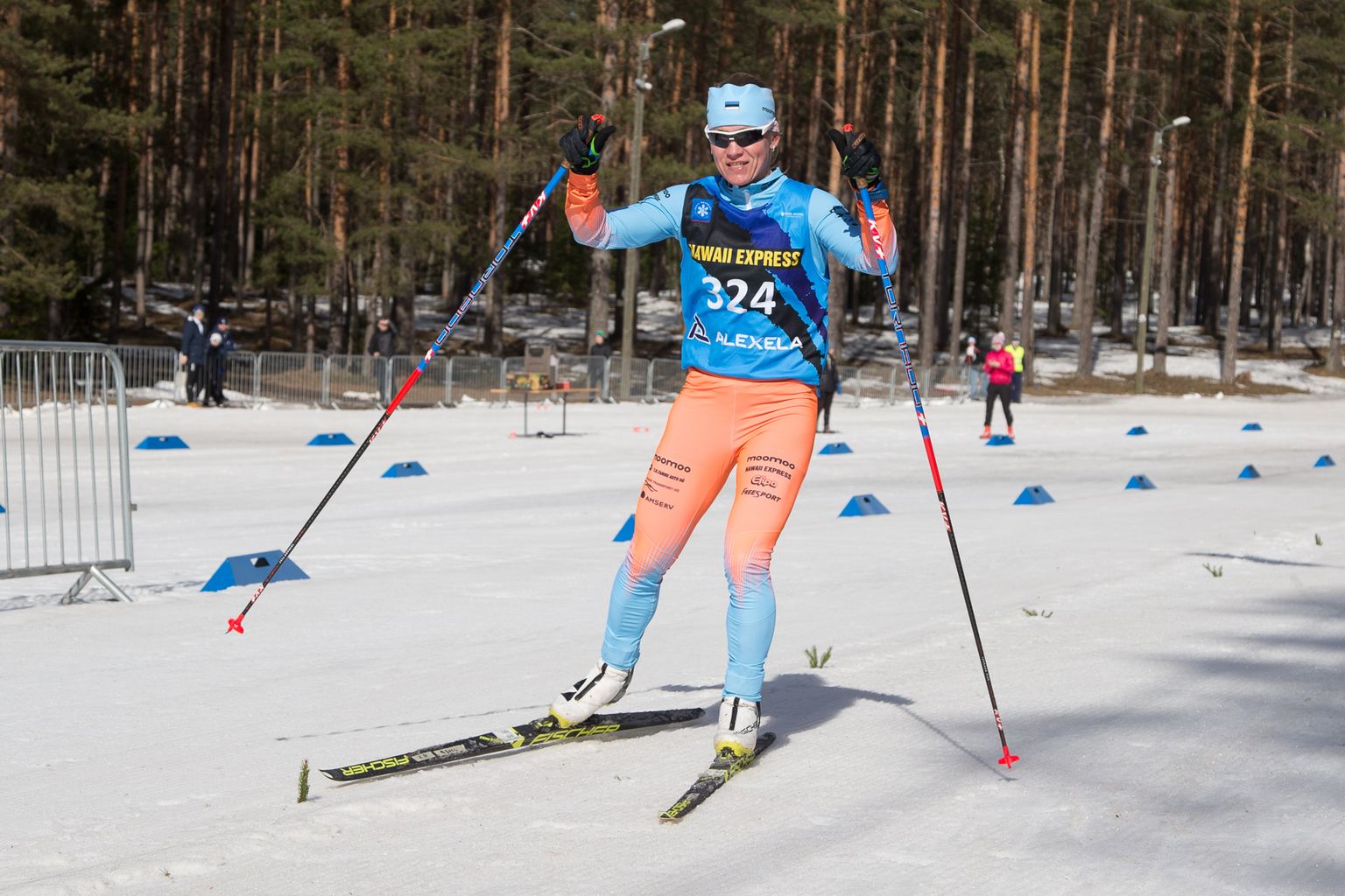Татьяна Маннима показала в воскресенье в Паннъярве, что на длинных дистанциях соперниц среди эстонских лыжниц ей сейчас нет.