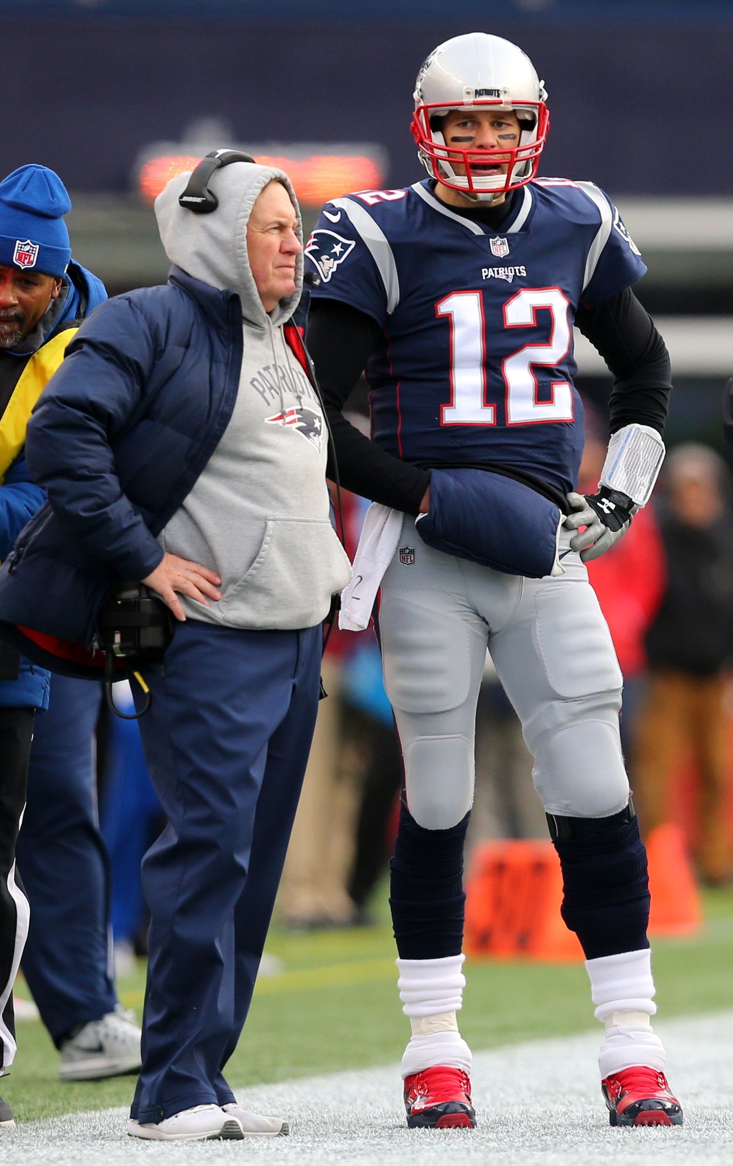 Bill Belichick ja Tom Brady on NFLi kõigi aegade edukaim peatreeneri-mängujuhi tandem.
