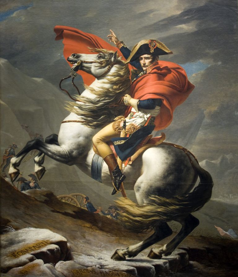 Prantsusmaa valitseja ja väejuht Napoleon (1769 - 1821)