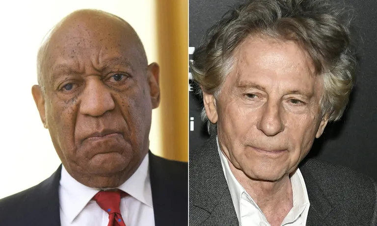 Bill Cosby (vasakul) ja Roman Polanski.
